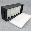 Zweistufiger Wechselrahmen und Ersatzfilter passend für AEREX Uni-Box R-150-01