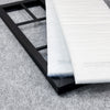 Genvex GE Energy 2- kompatible Ersatzfilter bestehend aus schwarzem PLA+‑Filterrahmen und weißer, lamellenartiger Filtermatte, geeignet für Wohnraumlüftungs- und Wärmepumpensysteme.