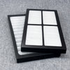 TECALOR THZ 304/404/504/5.5/8.5 /TCO 2.5 - Wechselrahmen und Ersatzfilter (368/372mm) mit wiederverwendbarem PLA+‑Rahmen und weißem Filtervlies für Lüftungs- und Wärmepumpensysteme von PMH FILTER SERVICE.