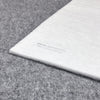 Weiße Filtermatte mit präziser Struktur und geprägtem Schriftzug „Rückluftseite“ für Vallox 51 MV / 51K MV - kompatible Ersatzfilter von PMH FILTER SERVICE, optimal als Ersatzfilter.