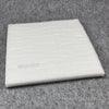 Weißes, rechteckiges Filtervlies als Ersatzfilter für Lüftungsanlagen, passend für SCHWÖRER (BIC) WRG 100/134 BP - kompatibler Ersatzfilter, erhältlich bei PMH FILTER SERVICE.