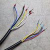Elektrische Anschlusskabel mit farblich markierten Adern und isolierten Steckverbindern für fachgerechte Reparatur von Radialventilatoren, geeignet für EBM Papst W3G630-GL06-G5 (2020).