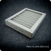 PAUL MULTI 100/150 | Zehnder 150 WR - kompatibler Ersatzfilter mit weißem Faltenfilter und stabilem Wechselrahmen, geeignet für Lüftungsgeräte und Wärmepumpen im PMH FILTER SERVICE Sortiment.