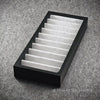 Wechselrahmen mit eingebautem Filterelement in schwarz-weiß für NILAN VPL 15 – kompatibler Ersatzfilter, robust und passend für Lüftungs- und Wärmepumpensysteme.