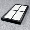 Wechselrahmen Zuluft für Brink Flair 450 / 600 in 595 × 195 × 20 mm mit M6-Filtermatte