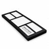Flacher Wechselrahmen 468 × 200 × 22 mm aus PLA+ für Waterkotte EcoVent EV400
