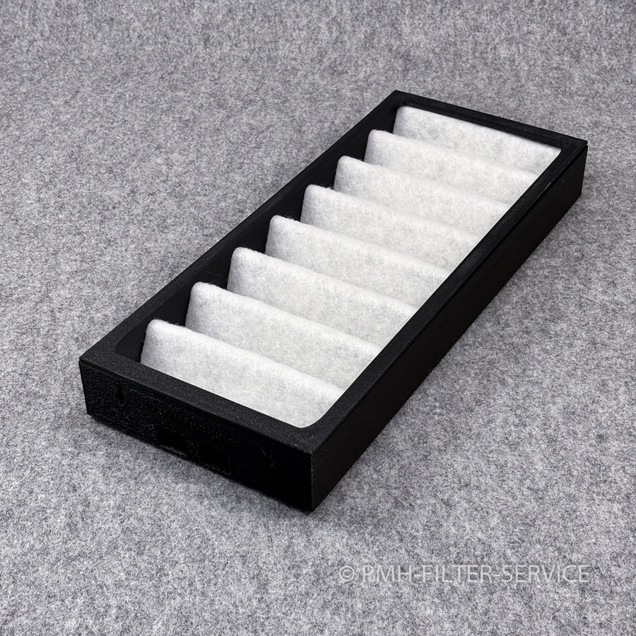 Wechselrahmen mit M5-Pollenfiltermatte 447×225×48mm für HELIOS KWL EC 450/500 Zuluft